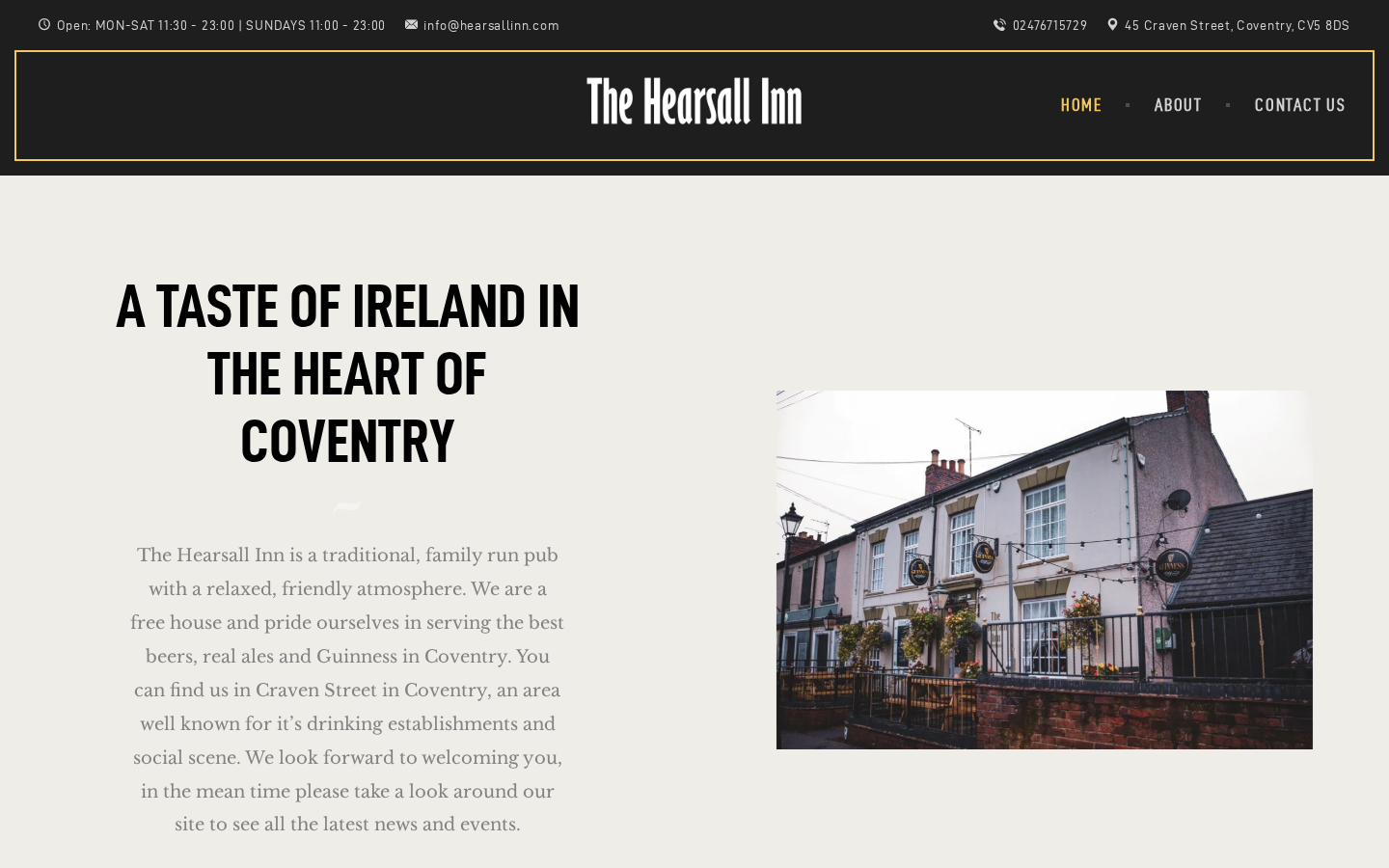 The Hearsall Inn screenshot
